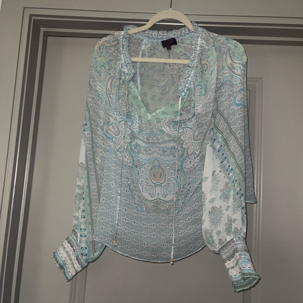 HALE BOB Women’s Sheer Blouse